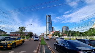 Vientiane Laos Today  Kaysone Avenue  12 Sept 2024  Virtual Walk Tour  akaakad [upl. by Akinnor]