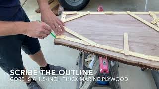 Repairing a Boat Transom [upl. by Rickard682]