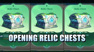 I OPENED THREE RELIC CHESTS  KAGURA BTC GUIDE [upl. by Joseph524]