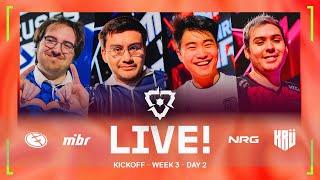 KRU vs NRG  VCT Americas Kickoff [upl. by Leuname]