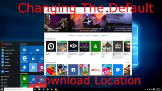 How To Change The Windows Store Default Download Location [upl. by Norine]