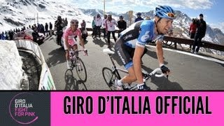 Il Giro dItalia e lo Stelvio  The Giro dItalia and the Stelvio [upl. by Rodolfo]