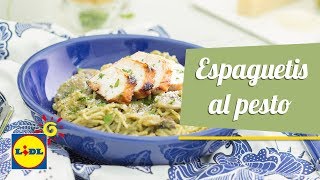 Espaguetis al Pesto con Pollo Braseado  Recetas Hoy Cocinamos [upl. by Oesile]