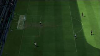 FIFA 10  Huddlestone owns goalkeeper online [upl. by Juliane]