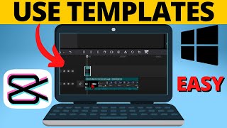 How to Use CapCut Templates on PC or Laptop [upl. by Encratia]