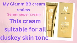 My Glamm BB cream review food tips skincare cooking skincareproduct [upl. by Leirda]