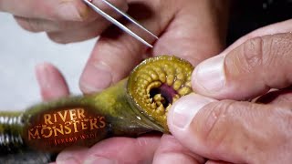 INCREDIBLE Lamprey Dissection  LAMPREY  River Monsters [upl. by Spaulding]