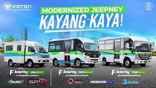 FOTON Modern Jeepney Fjeepney F29 [upl. by Daphene]