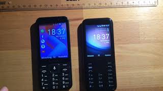 First look review myPhone Up Smart vs Nokia 8000 4G [upl. by Aihsele209]