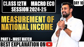 Macroeconomics  Estimation of National Income  Class 12  chapter 4 [upl. by Meadows]