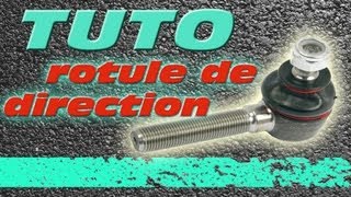 TUTO changement rotule de direction how to change tie rod end HD [upl. by Martinson772]