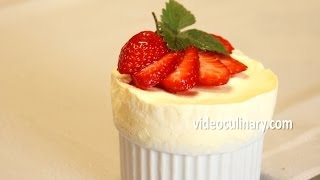 Frozen Souffle Dessert Recipe  Grand Marnier Soufflé Glacé [upl. by Centeno]