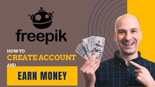 Freepik  How to create account to earn money as a contributor in 2024 [upl. by Ahsilav]