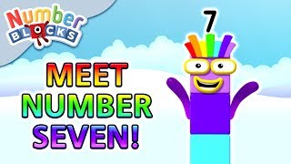 Numberblocks Meet Number Seven  Meet the Numberblocks  Learn to Count [upl. by Gillead710]