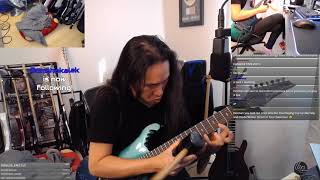 DragonForce Herman Li  Guitar Solo with a Hammer [upl. by Thorfinn]