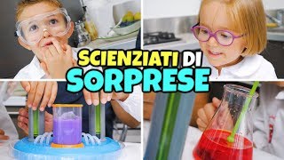 NICOLÒ e MATILDE SCIENZIATI a CACCIA di SORPRESE [upl. by Bonns]