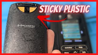 How to Clean Sticky Rubber Plastic From Logitech Remotes or Other Electronics [upl. by Renrew251]