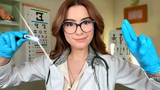 ASMR Classic Cranial Nerve Exam 👩‍⚕️ Medical Roleplay Ear Eye amp Hearing Tests for Sleep [upl. by Dabney109]