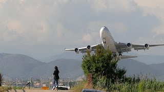 amazing takeoff Saudia Cargo 747400FER TCACM [upl. by Ceil]