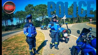 Ils font la COURSE avec les GENDARMES  MOTARDS vs POLICE 16 [upl. by Ettenrahs465]