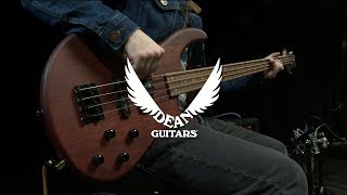 Dean Edge 1 PJ Bass Vintage Mahogany  Gear4music demo [upl. by Blair]