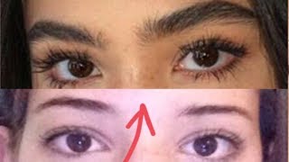 HOW TO GROW THICKER EYEBROWS  NATURALLY  FAST  My Secret Ingredient Tutorial [upl. by Grory]