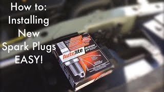 How to Change and Install New Spark Plugs and Ignition Coil Pack on Nissan Juke [upl. by Jumbala]