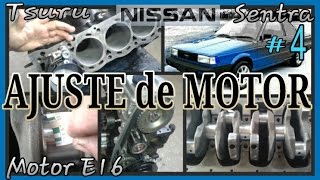 AJUSTE DE MOTOR Nissan Tsuru Parte 4 [upl. by Marelya]