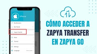 ZAPYA TRANSFER  Cómo Acceder A Zapya Transfer Desde Zapya Go  iOS [upl. by Ycrad]