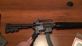 Atchisson 22LR AR15 Conversion Kit CloseUp and Install [upl. by Erdnua871]