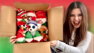 2023 HOLIDAY BEANIE BOO UNBOXING 🎁📦 [upl. by Aidnyc]