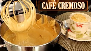 CAFÉ CREMOSO COM APENAS 3 INGREDIENTES I RENDE MUITO [upl. by Alyose]