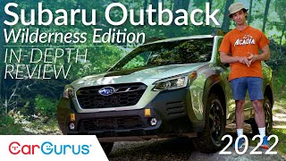 2022 Subaru Outback Wilderness Review Wild Thing  CarGurus [upl. by Jewelle]