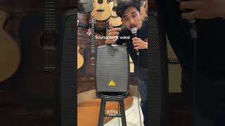 Soundcheck Behringer MPA40BT Pro [upl. by Adriel151]