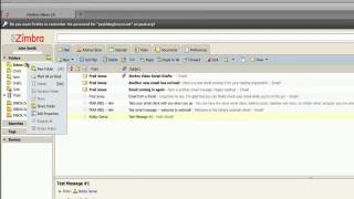 Tech Tip 5  Zimbra tutorial Welcome [upl. by Kirbee]