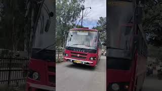 Msrtc new Eicher bs6 mg bus depercharing from tarakpur bus stand reelsindia msrtclalpari Shorts [upl. by Einafats]