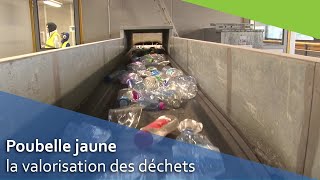 Poubelle jaune la valorisation des déchets recyclables [upl. by Aicitan]