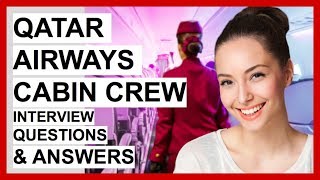 QATAR AIRWAYS Cabin Crew Interview Questions and Answers [upl. by Nada718]