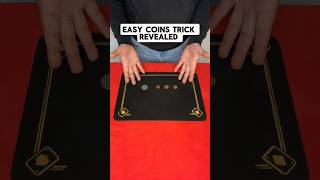 EASY COINS TRICK TUTORIAL 😉🎩🪄 magic trending tricks viral trend viralvideo tutorial [upl. by Tomasine]