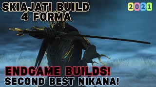 Warframe Skiajati Build 2021 4 forma [upl. by Llerruj668]