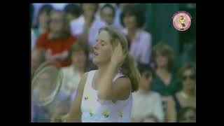 1980 Wimbledon Ladies draw highlights  E Goolagong Hana Mandlikova Chris Evert Tracy Austin [upl. by Rivers]