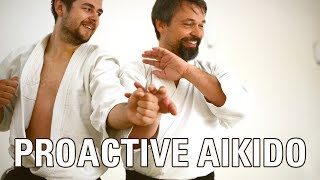 Advanced AIKIDO training  PROACTIVE DEFENSE ATEMI TAI SABAKI flow by Konstantin Rekk [upl. by Carrie680]