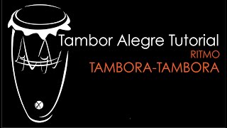 Tambor Alegre tutorial Ritmo de Tambora  Tambora Alegre drum Tambora  Tambora rhythm [upl. by Paresh188]