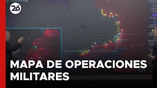 🚨 GUERRA RUSIA  UCRANIA  Mapa de operaciones militares y la situación en los frentes de la guerra [upl. by Ailev]