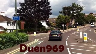 London Streets 519  Bromley  Chislehurst  Sidcup  Bexley  Erith [upl. by Anielram459]