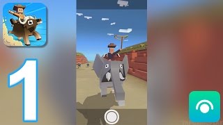 Rodeo Stampede  Gameplay Walkthrough Part 1  Savannah iOS Android [upl. by Solberg]