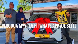 PERODUA MYVI 15 H 2024  KINGS CAR [upl. by Rimhsak611]