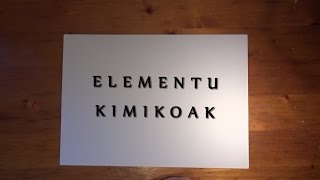 ELEMENTU KIMIKOAK 3 DBH FisikaKimika [upl. by Nitsa117]