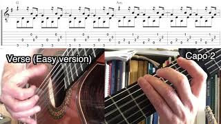 Roller Coaster  Danny Vera Easy Lesson of Verse and Chorus [upl. by Ahearn]