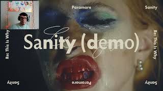 Paramore  Sanity Song Reaction New Song 2023 [upl. by Esile]